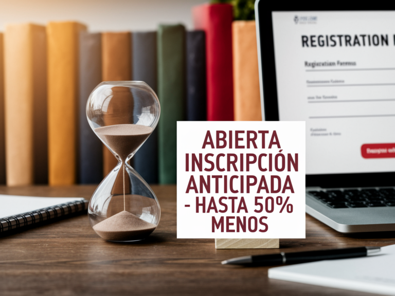 Abierta Inscripción Anticipada